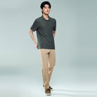 Men's Regular Fit Solid Polo - Image 3