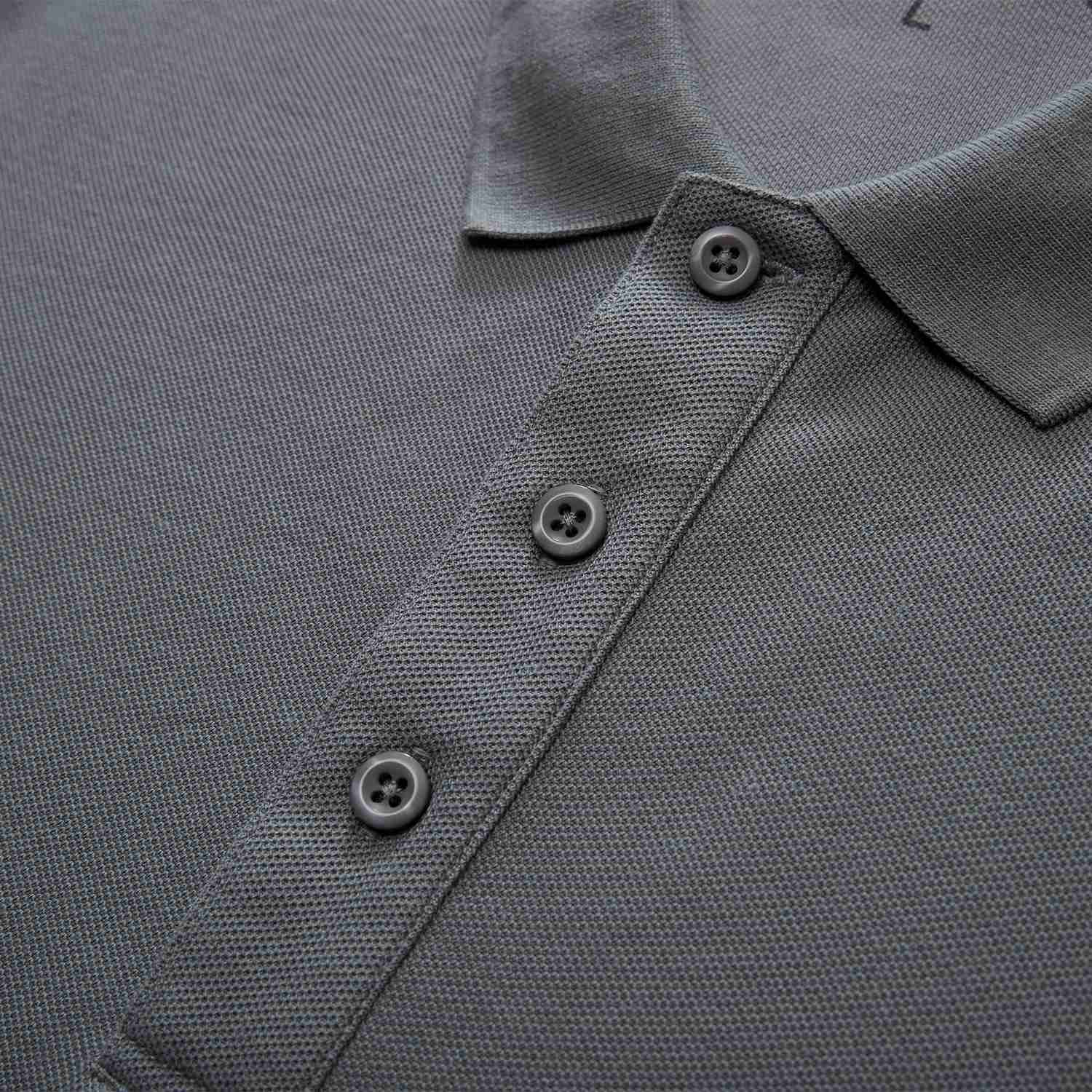 Men's Regular Fit Solid Polo - Image 10