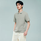 Men's Regular Fit Solid Polo - Image 3