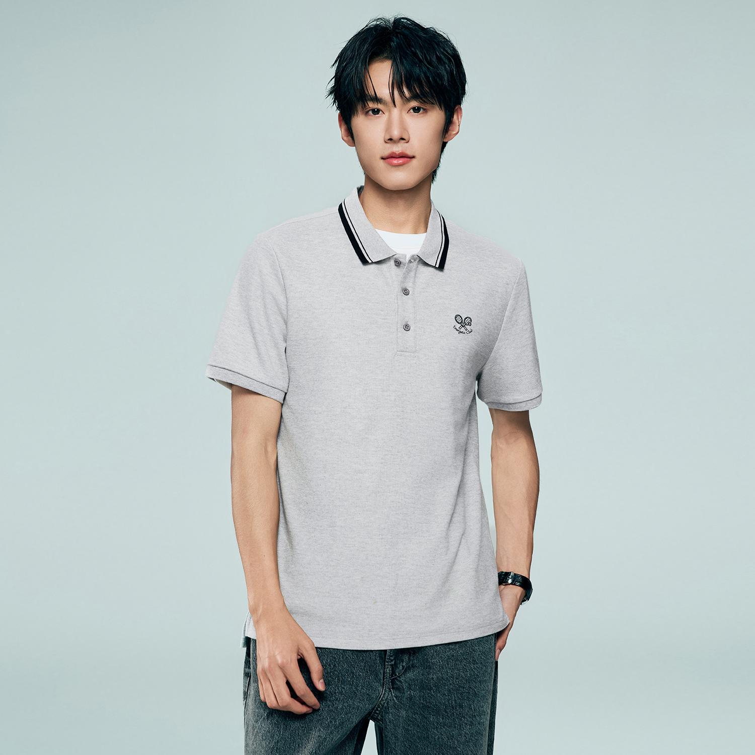 Men's Regular Fit Solid Polo - Image 4