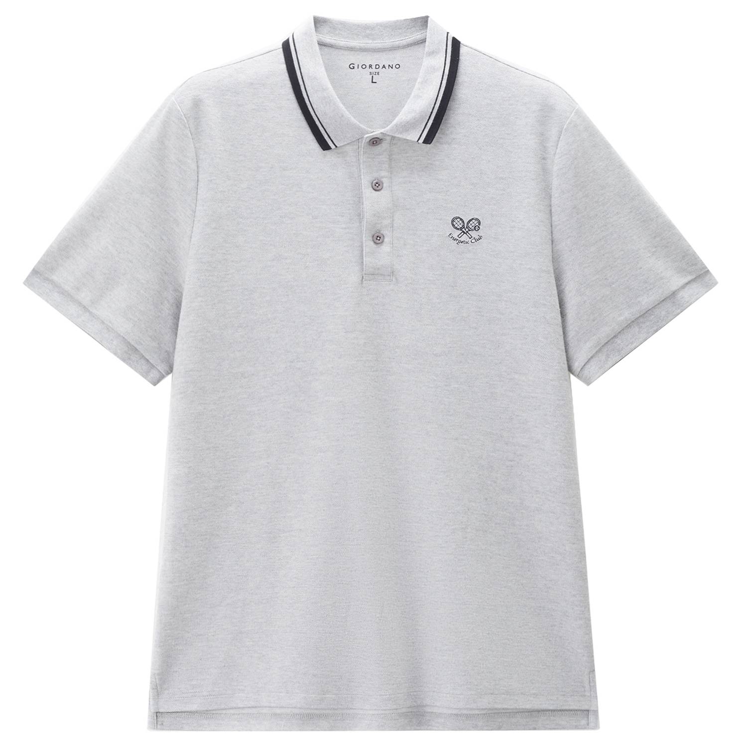 Men's Regular Fit Solid Polo - Image 6