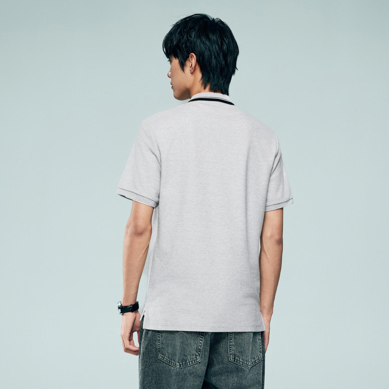 Men's Regular Fit Solid Polo - Image 6