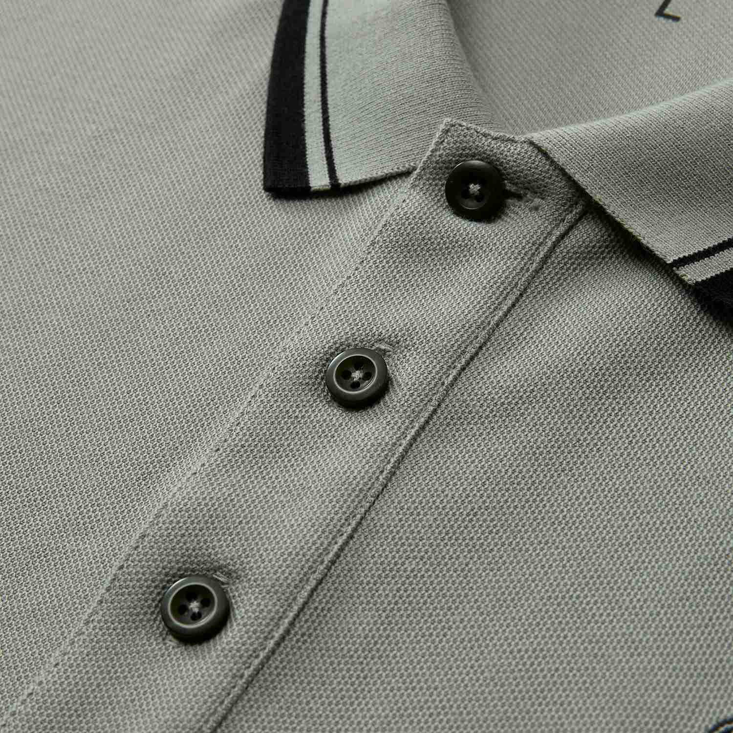 Men's Regular Fit Solid Polo - Image 10
