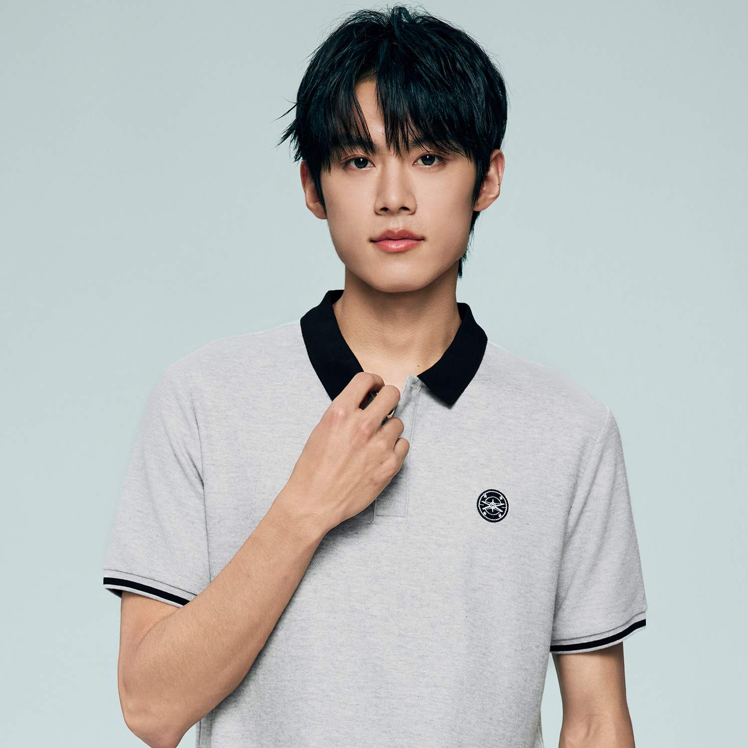 Men's Regular Fit Solid Polo - Image 3