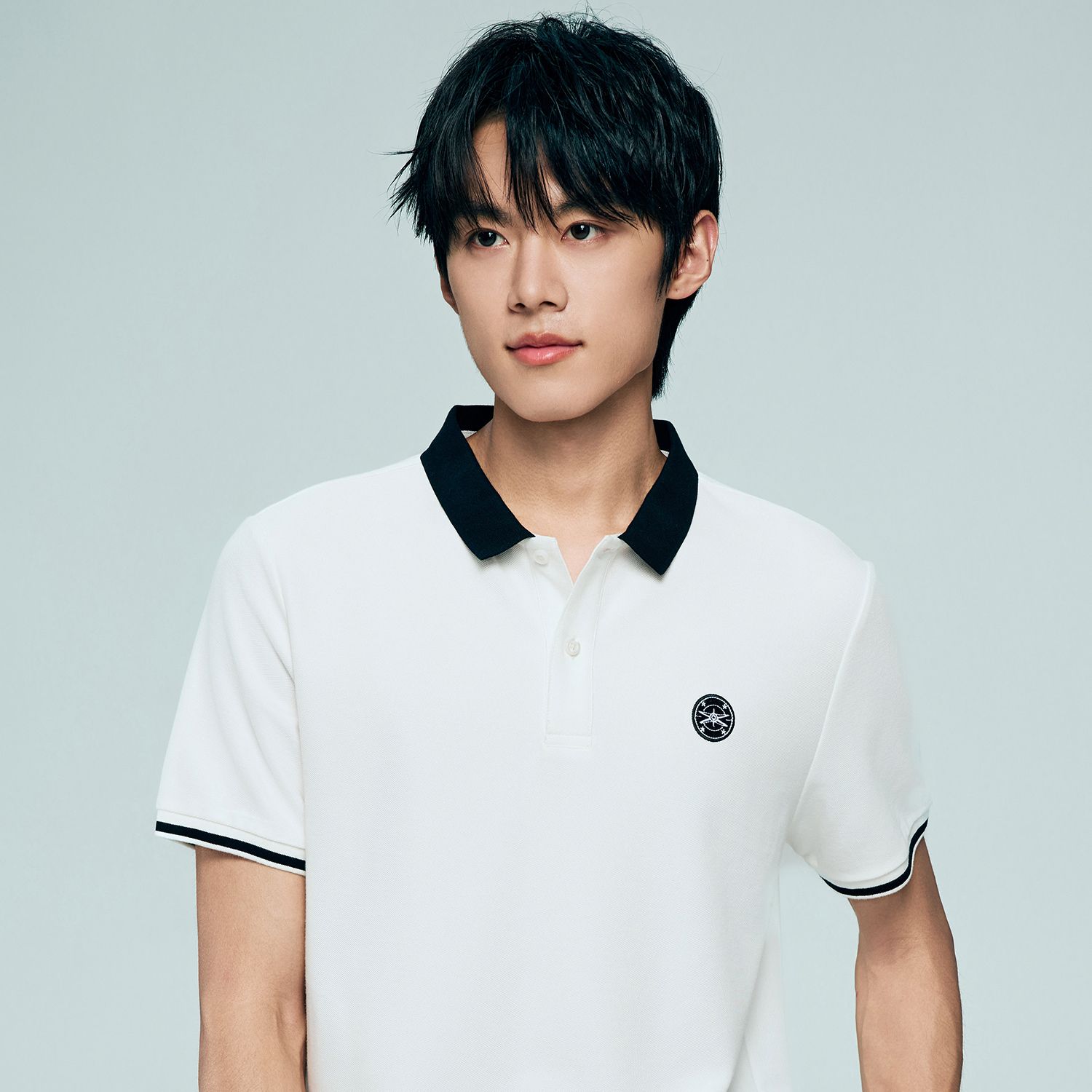 Men's Regular Fit Solid Polo - Image 3