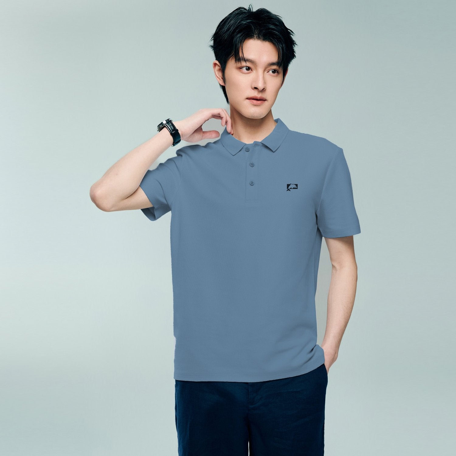 Men's Regular Short Sleeve Polo - Image 1