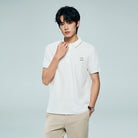 Men's Regular Embroidery Solid Polo - Image 1