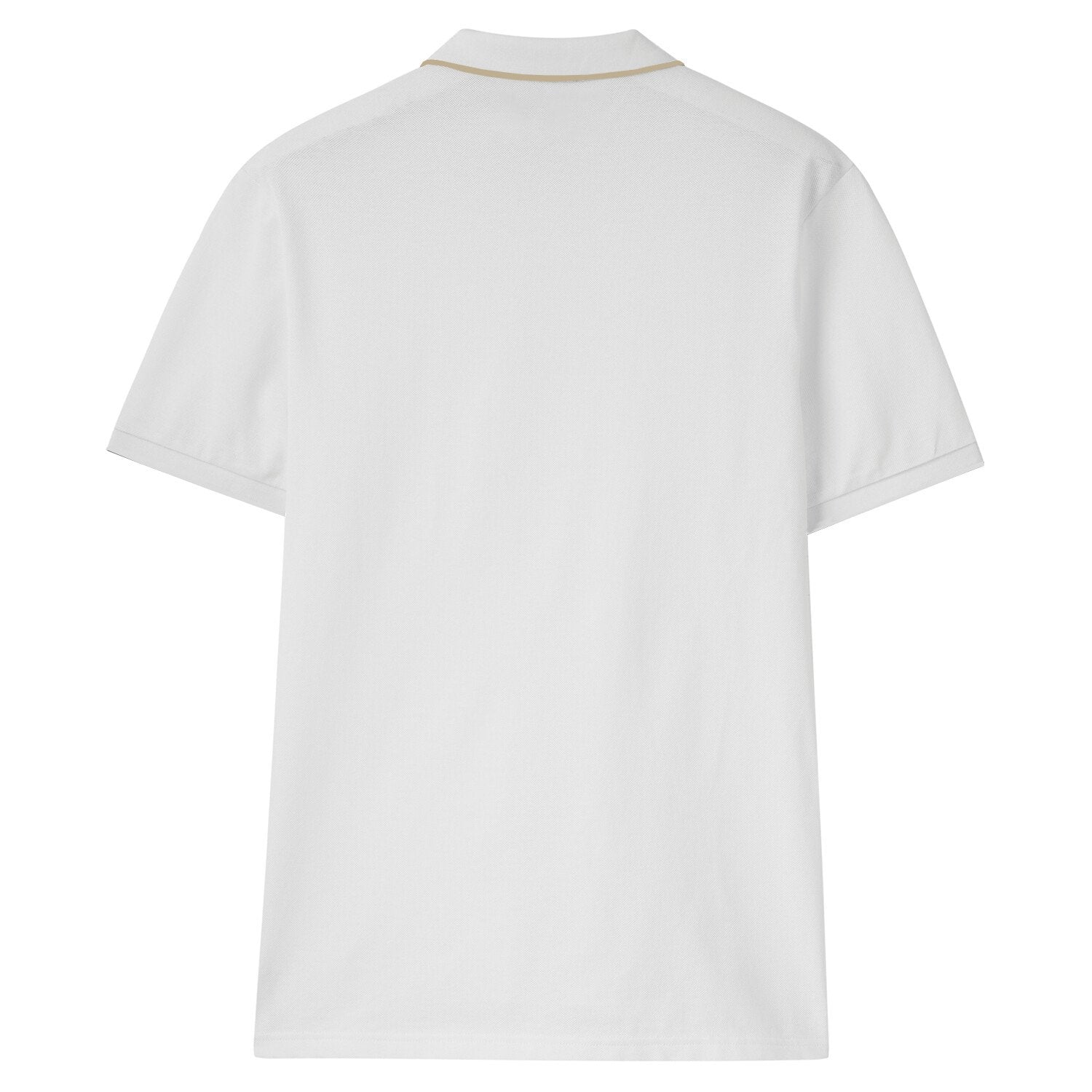 Men's Regular Embroidery Solid Polo - Image 4