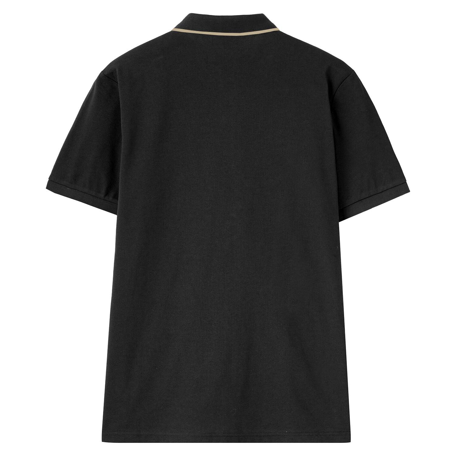 Men's Regular Embroidery Solid Polo - Image 4