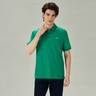 Men's Regular Embroidery Solid Polo - Image 1