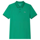 Men's Regular Embroidery Solid Polo - Image 5