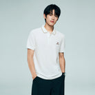 Men's Regular Embroidery Solid Polo - Image 1
