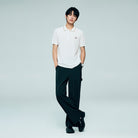 Men's Regular Embroidery Solid Polo - Image 2