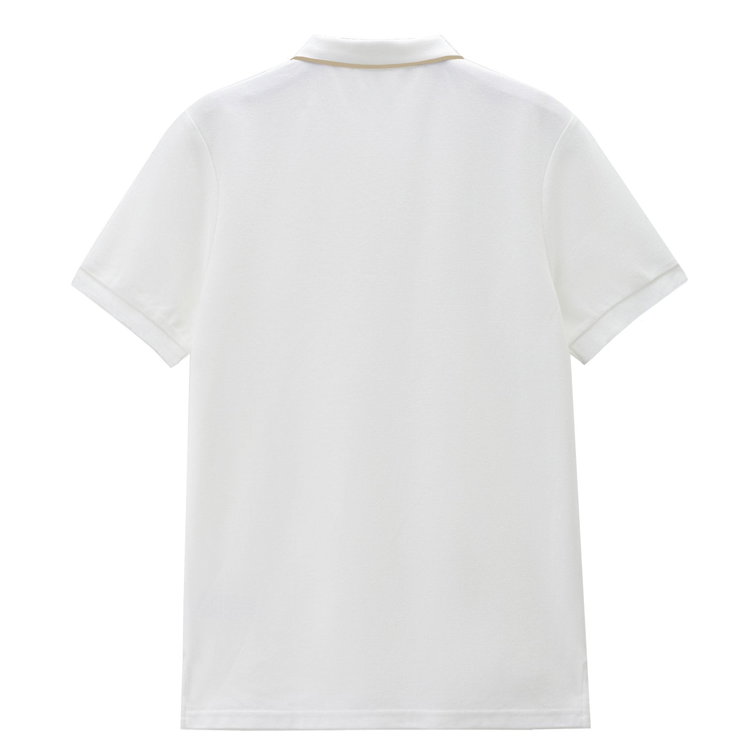 Men's Regular Embroidery Solid Polo - Image 4