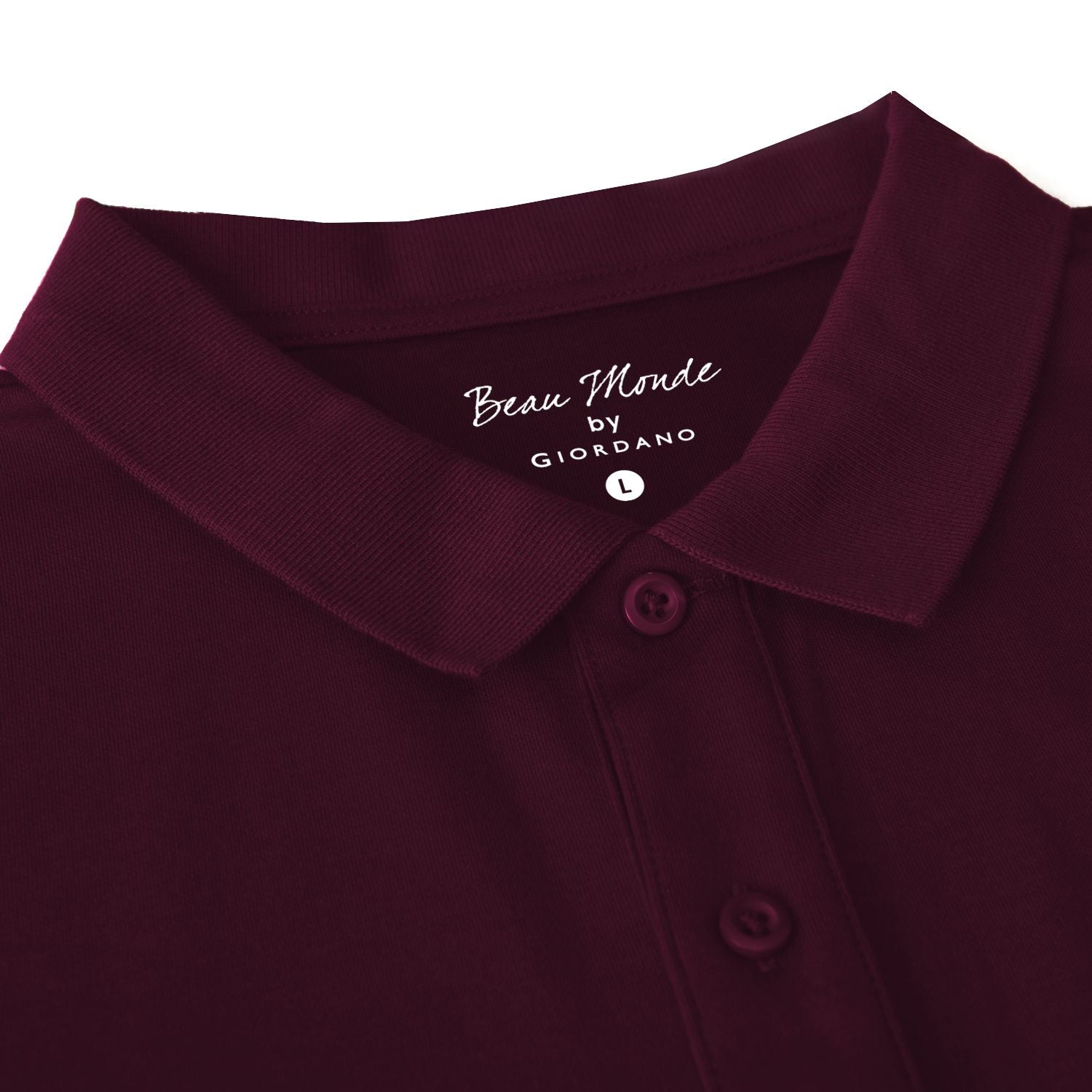 Men's Regular Fit Solid Polo - Image 2