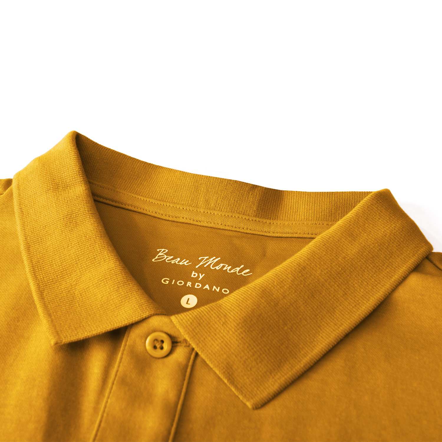 Men's Regular Fit Solid Polo - Image 2