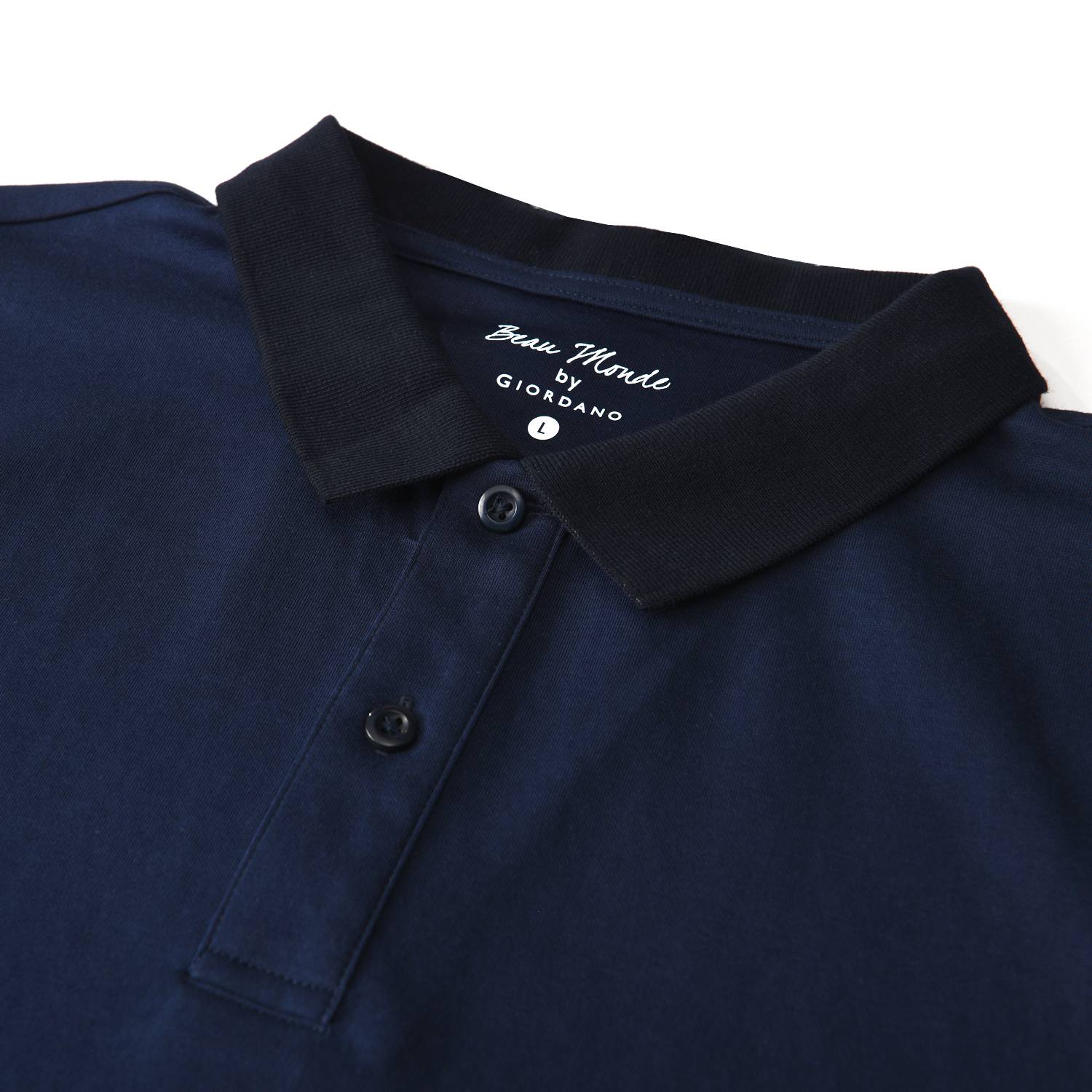 Men's Regular Fit Solid Polo - Image 2