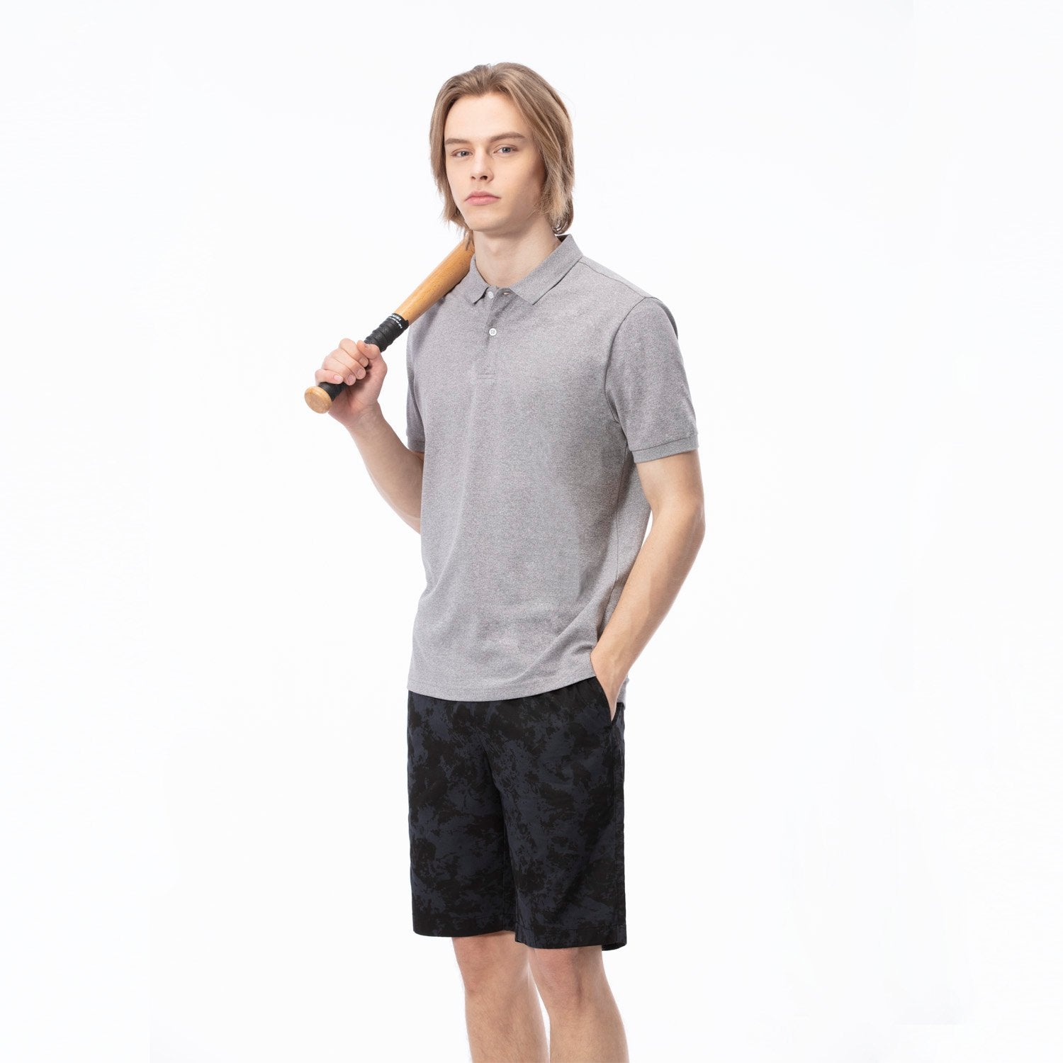 Men's Regular Fit Solid Polo - Image 2