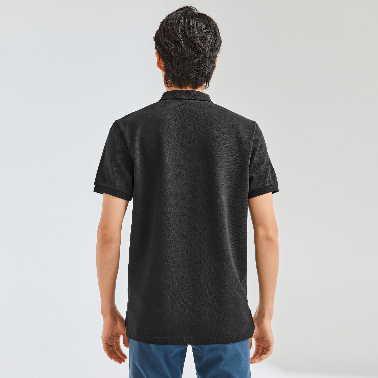 Men's Regular Fit Solid Polo - Image 3