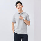 Men's Regular Fit Solid Polo - Image 1