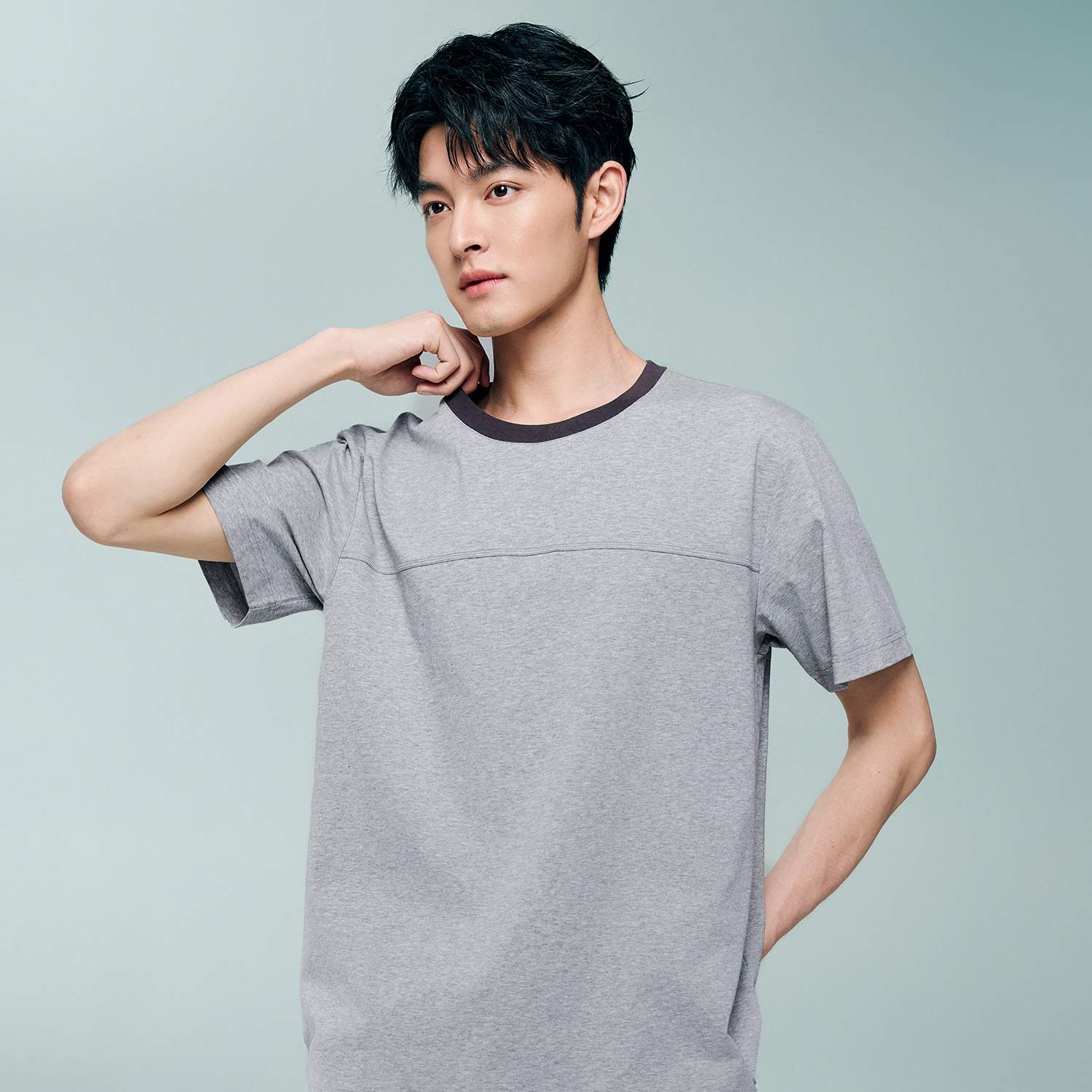Men's Crew Neck Short Sleeve Regular T-Shirt - Image 4