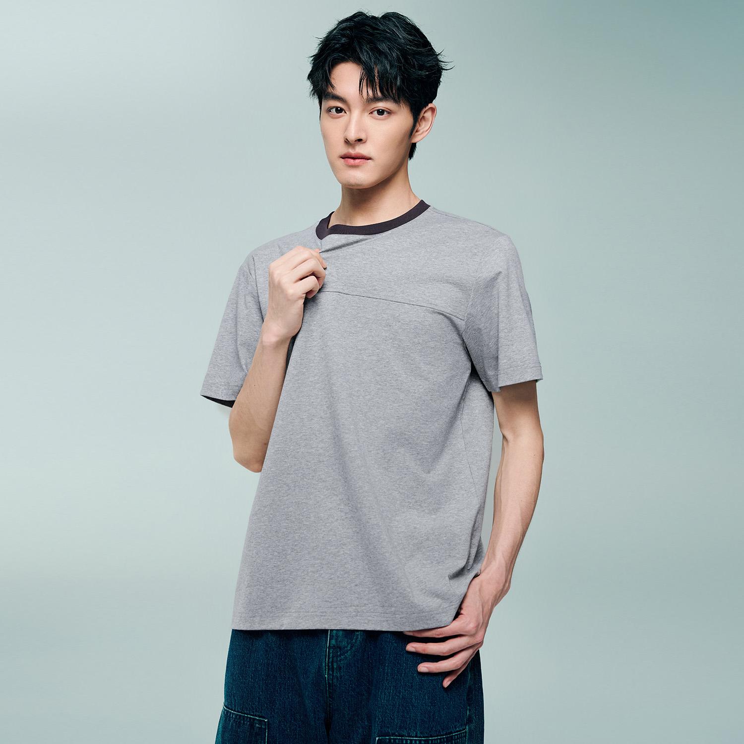 Men's Crew Neck Short Sleeve Regular T-Shirt - Image 5