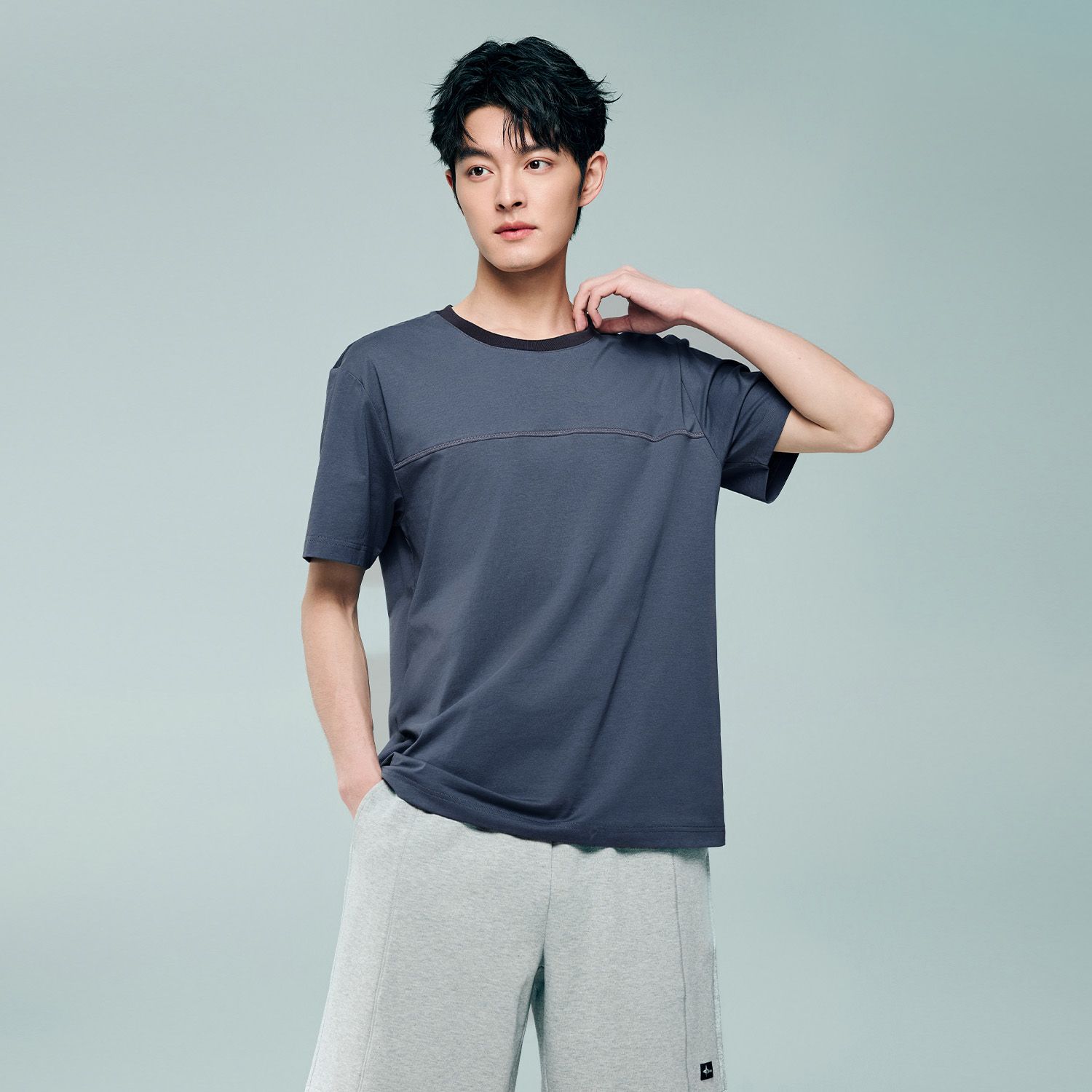 Men's Crew Neck Short Sleeve Regular T-Shirt - Image 5