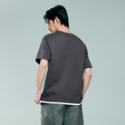 Men's Interlock Crew Neck Short Sleeve Regular Tee - Image 4