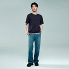 Men's Interlock Crew Neck Short Sleeve Regular Tee - Image 2