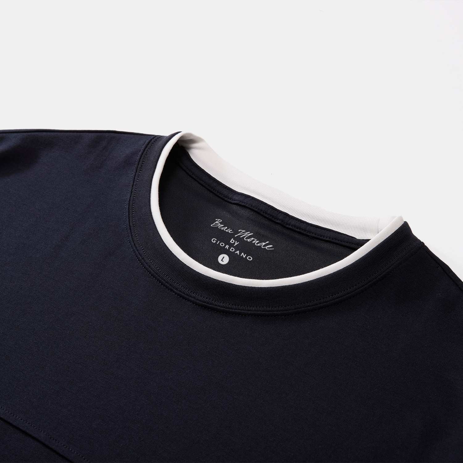 Men's Interlock Crew Neck Short Sleeve Regular Tee - Image 6