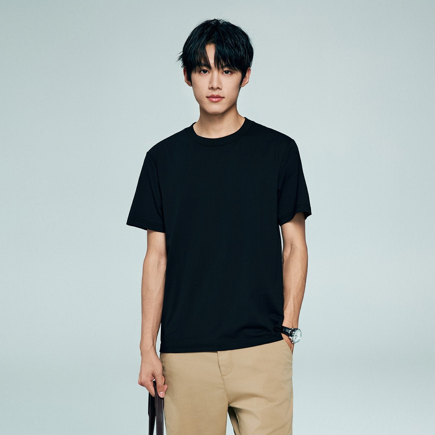 Men's Crew Neck Short Sleeve Regular T-Shirt - Image 3