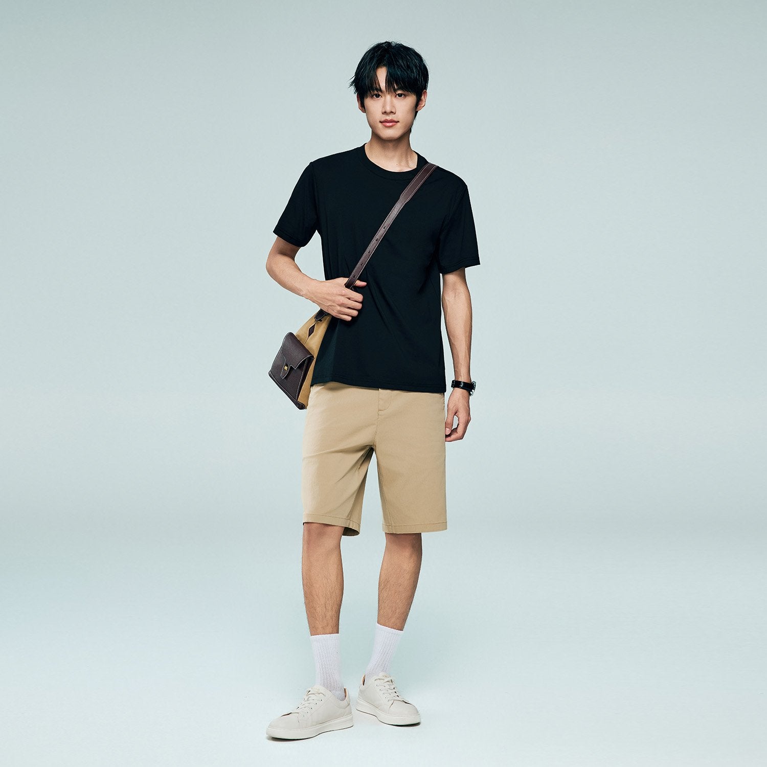 Men's Crew Neck Short Sleeve Regular T-Shirt - Image 4