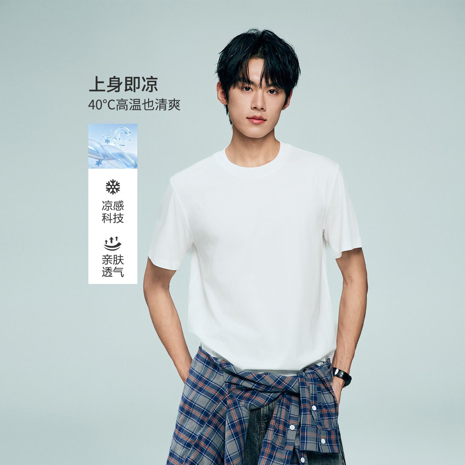 Men's Crew Neck Short Sleeve Regular T-Shirt - Image 1