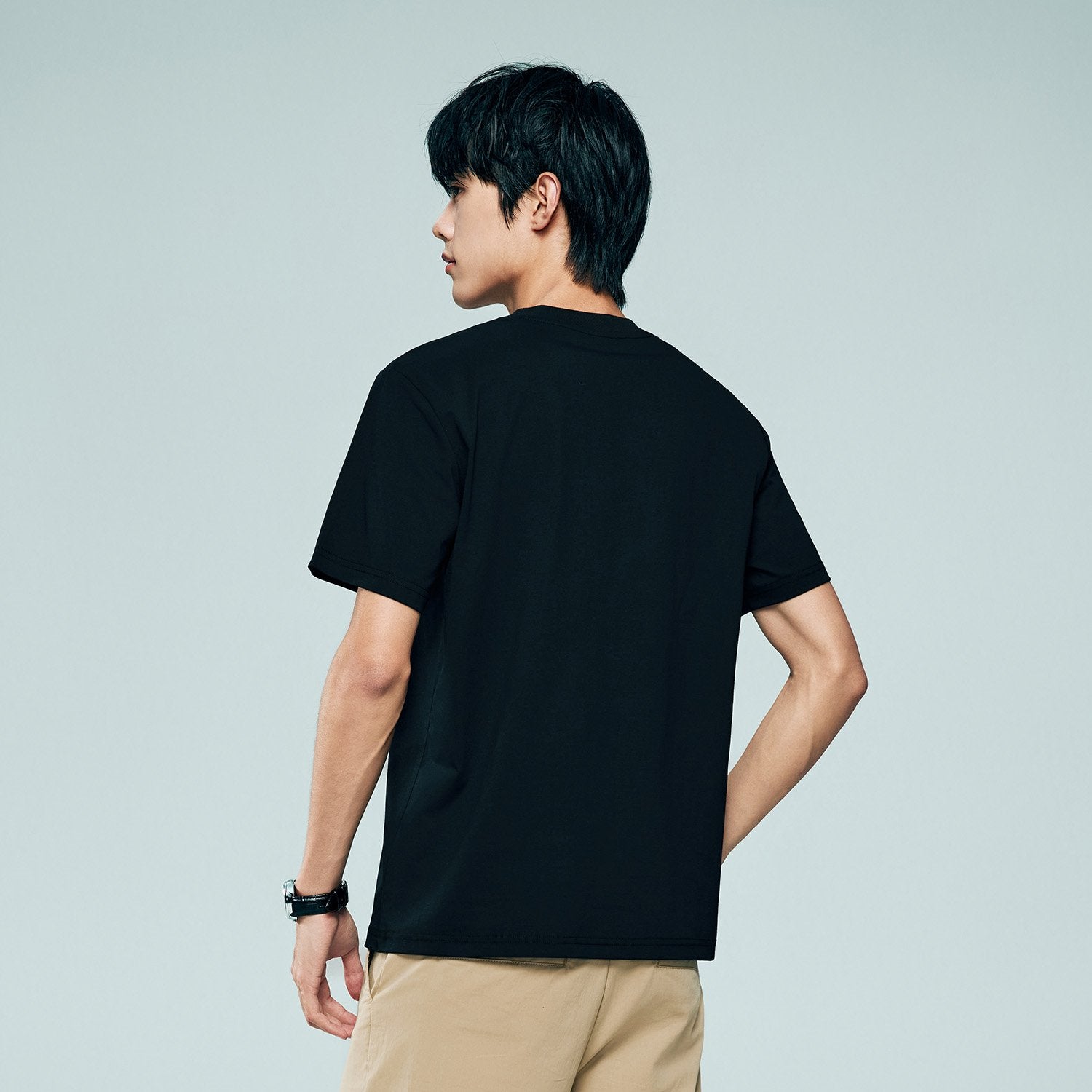 Men's Crew Neck Short Sleeve Regular T-Shirt - Image 6