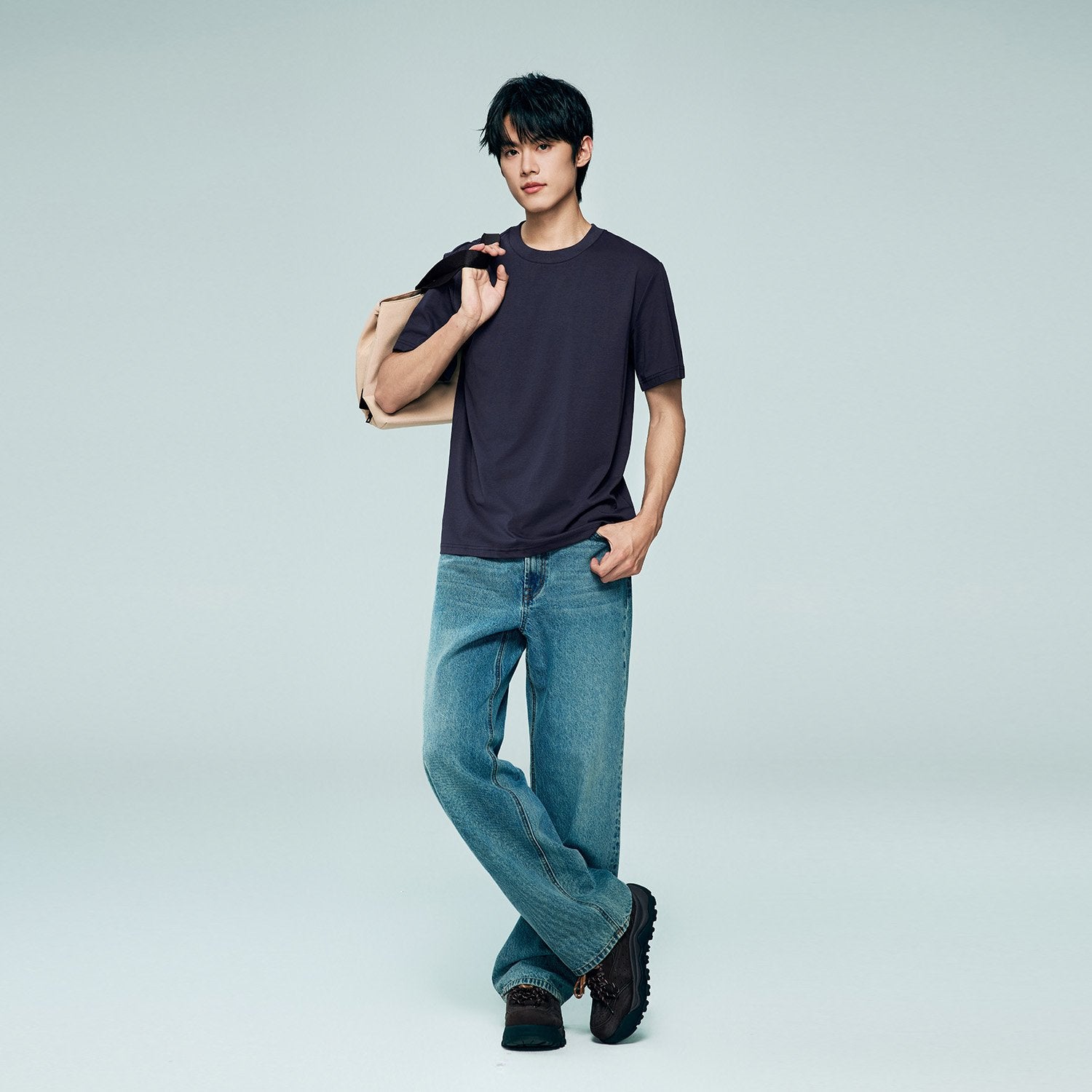 Men's Crew Neck Short Sleeve Regular T-Shirt - Image 4