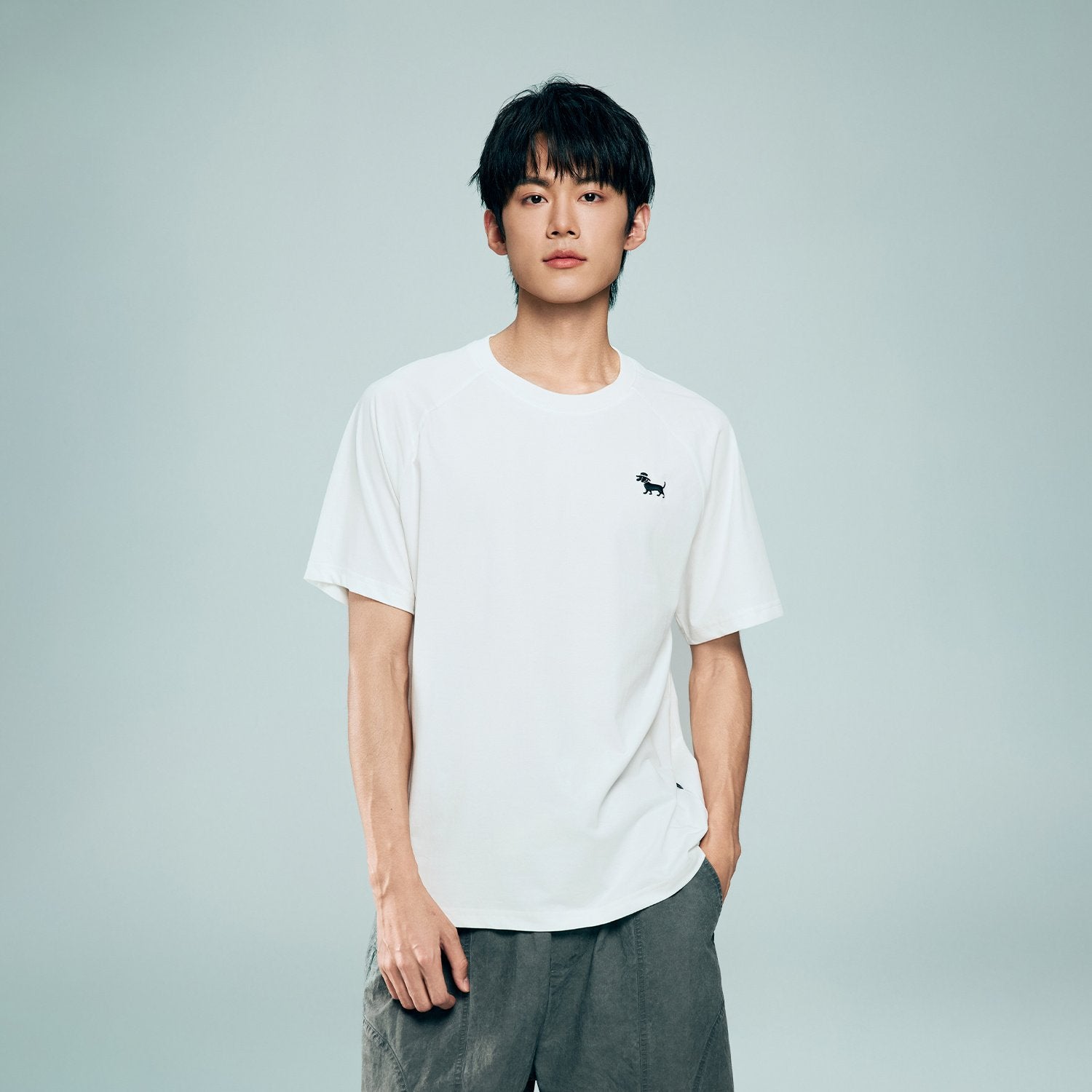 Men's Crew Neck Short Sleeve Regular T-Shirt - Image 1