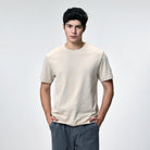 Men's Interlock Crew Neck Short Sleeve Regular Tee - Image 3