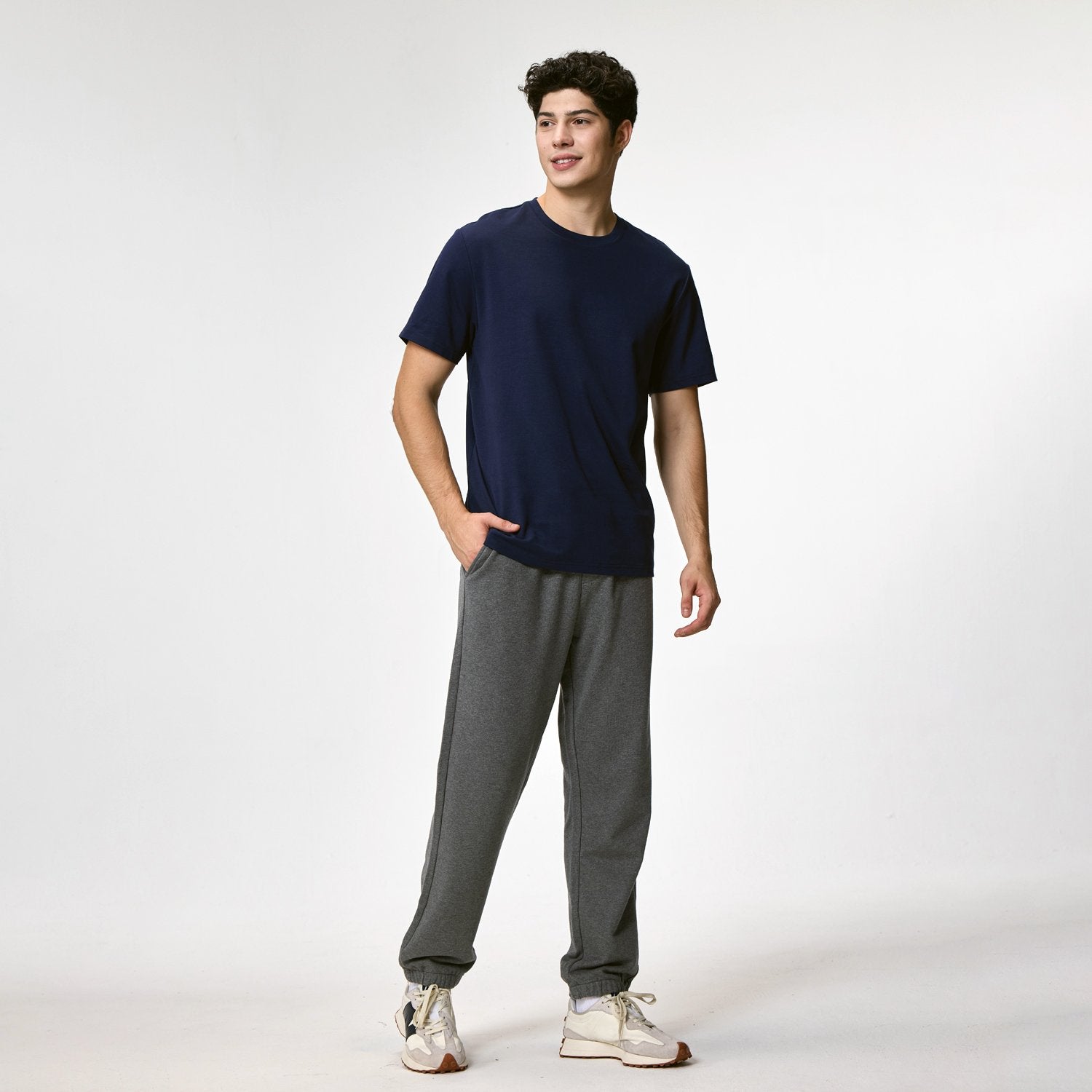 Men's Interlock Crew Neck Short Sleeve Regular Tee - Image 3