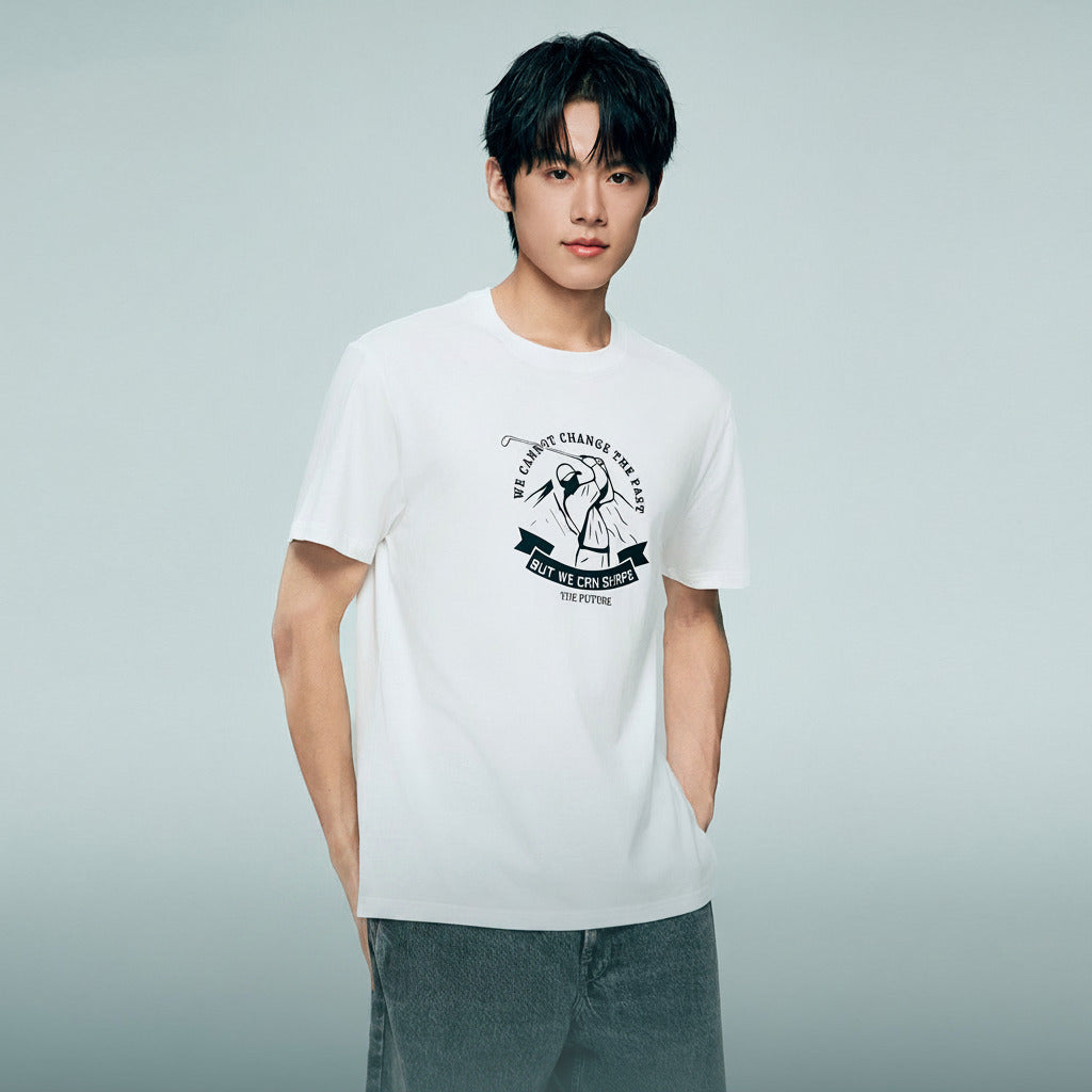 Men's Regular Fit Print Tee - Image 1