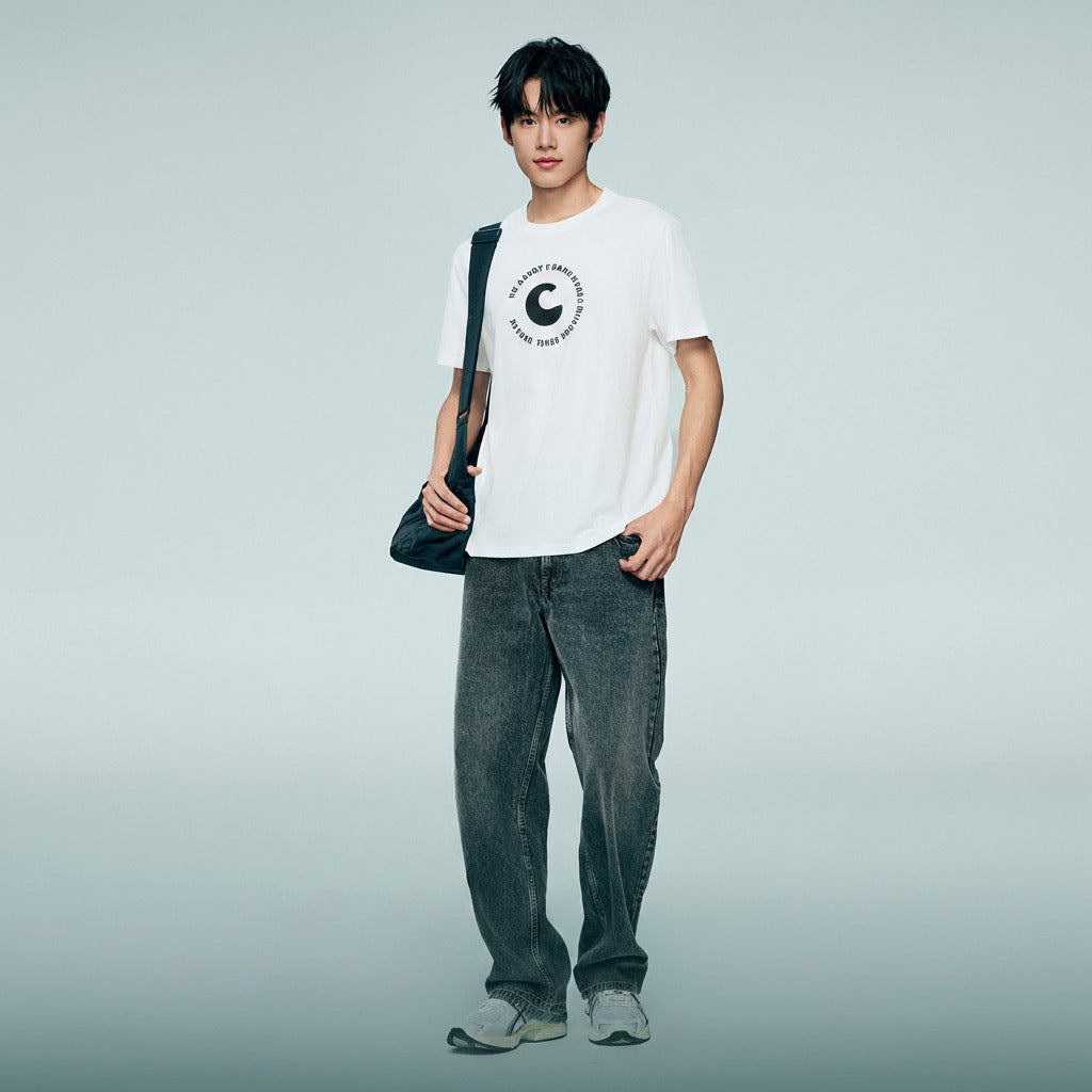 Men's Regular Fit Print Tee - Image 4