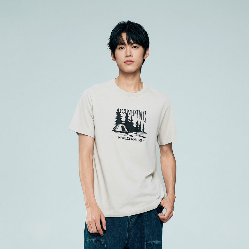 Men's Regular Fit Print Tee - Image 2