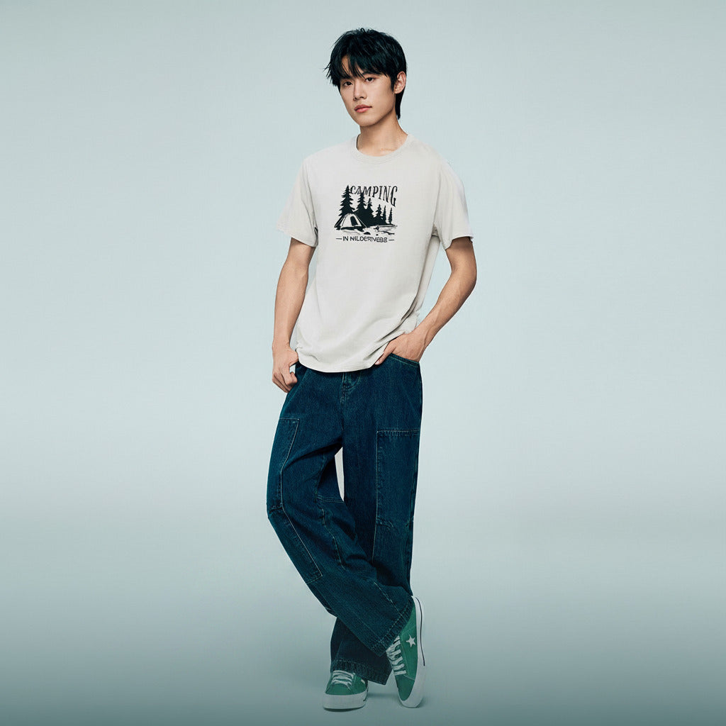 Men's Regular Fit Print Tee - Image 4