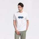Men's Crew Neck Short Sleeve Regular Fit Print Tee - Image 2