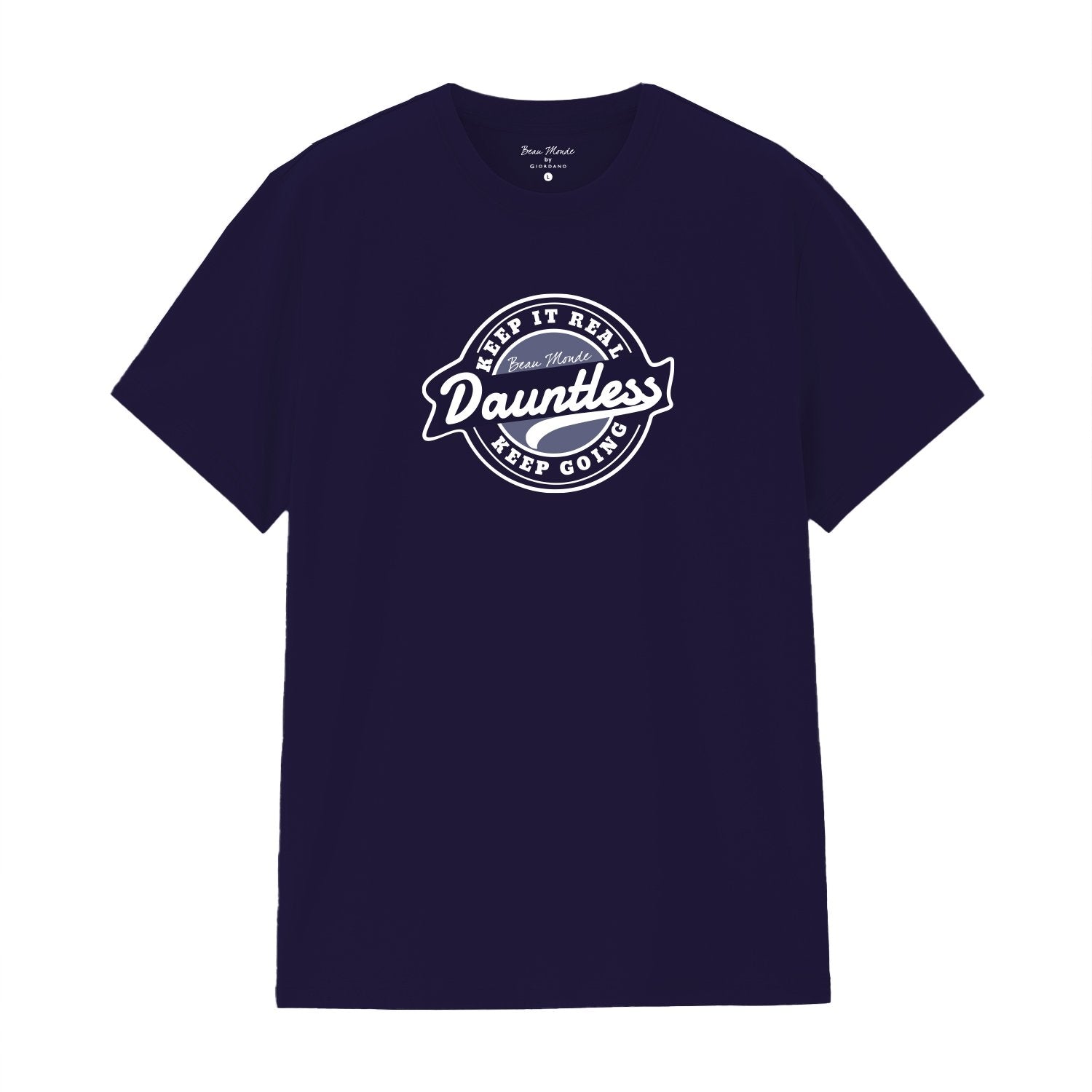 Men's Crew Neck Short Sleeve Regular Fit Print Tee - Image 3