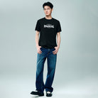 Men's Crew Neck Short Sleeve Regular Fit Print Tee - Image 2
