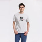 Men's Crew Neck Short Sleeve Regular Fit Print Tee - Image 1