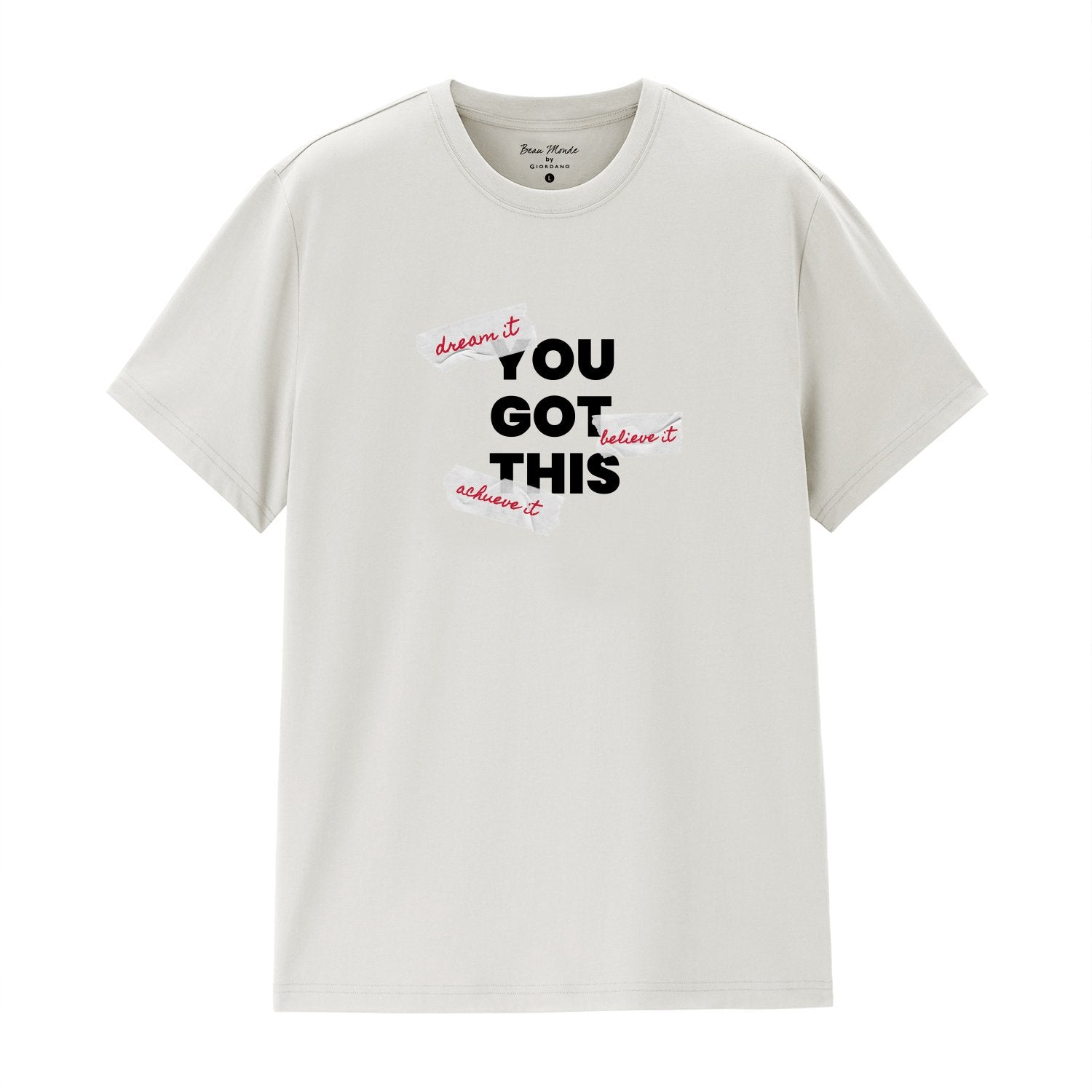Men's Crew Neck Short Sleeve Regular Fit Print Tee - Image 4