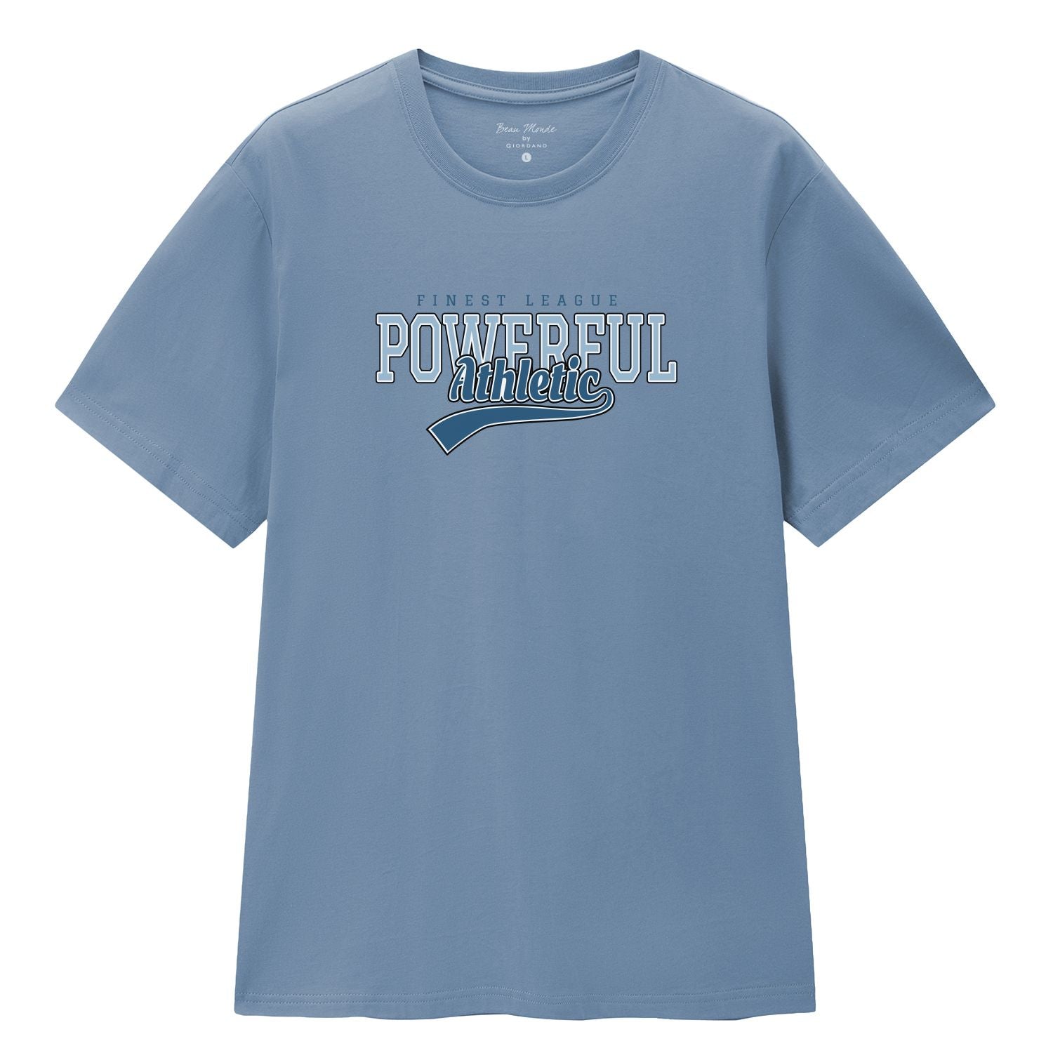 Men's Crew Neck Short Sleeve Regular Fit Print Tee - Image 2