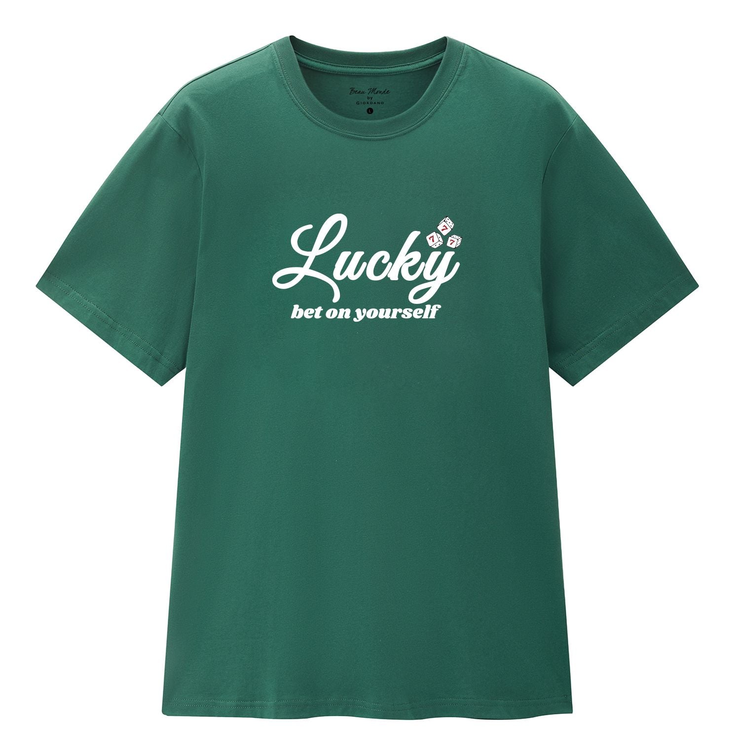 Men's Crew Neck Short Sleeve Regular Fit Print Tee - Image 4