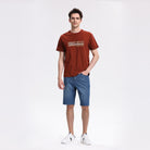 Men's Crew Neck Short Sleeve Regular Fit Print Tee - Image 2